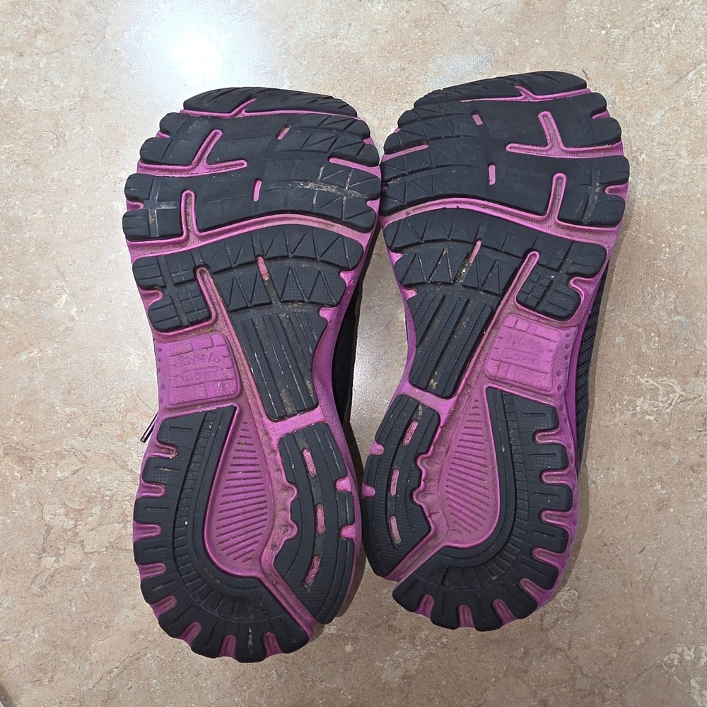 Brooks Adrenaline GTS 20 Shoes Women 8 Black Pink Running Sneakers Support - Picture 11 of 12